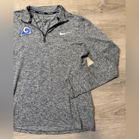 •NIKE• LA RAMS LONG SLEEVE PULLOVER - Picture 2 of 5